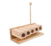 ULDIGI Wood Percussion Block Pentatonic Scale Musical Instrument with Hammer for Music Education and Play