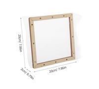 ULDIGI Wooden DIY Paper Making Frame with Mesh Screen Sturdy Craft Mold for Traditional Handmade Paper Art Educational Craft Kit for Creative Papermaking Projects