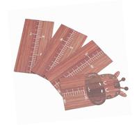 ULDIGI Wooden Growth Chart for Room Decor Unisex Height Chart Wall Sticker Charming Design for Growth Tracking Fun and Playful Home Decoration