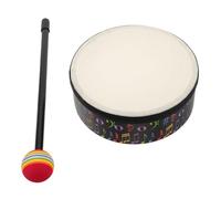 ULDIGI Wooden Hand Drum for Handmade Percussion Instrument with Mallet Safe Rounded Edges Lightweight Design for Montessori Preschool Music Education and Dance Activities