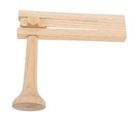 ULDIGI Wooden Ratchet Noise Maker Traditional Mexican Instrument for Graduation Football Games Parties Sporting Events Childsafe Design Smooth Edges for Early Music