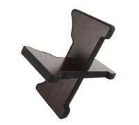 ULDIGI Wooden Tongue Drum Stand Stable Handpan Display Rack Holder for Percussion Instruments Versatile Ethereal Drum Bracket with Stylish Rosewood Finish