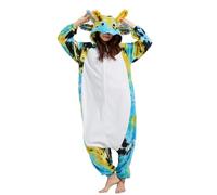 ULEEMARK Axolotl Onesies Unisex Animal Novelty Pyjamas Nightwear Halloween Homewear Onepiece Cosplay Costume Loungewear S
