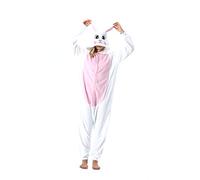 ULEEMARK White Rabbit Animal Costumes Onesie Gift for Birthday Halloween Xmas Christmas Party S(148-155CM)