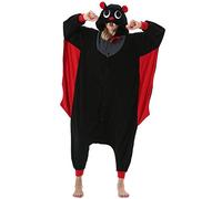ULEEMARK Women's Adult Pajamas Unisex Animal Onesies Novelty Pyjamas Men's Nightwear Halloween Homewear Cosplay Costume Loungewear Onepiece XL for Height 178-188CM