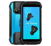 Ulefone Armor 15 Rugged Smartphone (Build-in TWS Earbuds), Android 12, Dual Stereo Speakers, 5.45'' HD+ IP68 Waterproof Mobile Phone Unlocked, Helio G35 6GB+128GB, 16MP+13MP+12MP, GPS NFC FM Bue