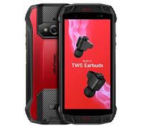 Ulefone Armor 15 Rugged Smartphone (Build-in TWS Earbuds), Android 12, Dual Stereo Speakers, 5.45'' HD+ IP68 Waterproof Mobile Phone Unlocked, Helio G35 6GB+128GB, 16MP+13MP+12MP, GPS NFC FM Red