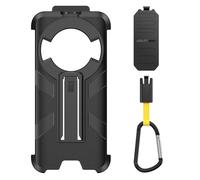 Ulefone Armor Rugking Case, Shockproof Silicone Back with Carabiner Hook, Armor Rugking Case/Armor16S Case, Black