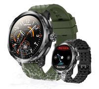Ulefone Armor Watch Pro Smartwatch Men, IP68 Military Waterproof Fitness Watch with GPS/Compass/ChatGPT/Bluetooth Calls, Sports Watch 100+ Sports Modes, 24/7 Heart Rate, Sleep Monitor for Android iOS