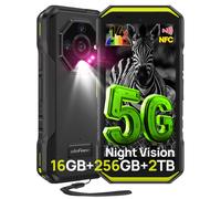 Ulefone Armor X32 Pro 5G Rugged Smartphone, 16GB+256GB/2TB, 64MP+25MP Night Vision 5.65" Corning Gorilla Glass Upgradable to Android 15, NFC 3-Card S