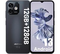 Ulefone Note 16 Pro 128GB/256GB TF Mobile Phones, 50MP Camera Octa Core Smartphone SIM-Free Unlocked 6.52” HD+ 4400mAh 4G Dual SIM Android 13 Fingerprint Face ID GPS OTG, UK Version Black