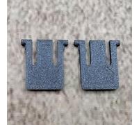 ULEIVA 1 Pair (2 Pieces) Replacement Keyboard Feet Black Compatible with Logitech K235 MK235 Keyboard Replacement Part Keyboard Stand Feet Keybord