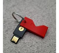 ULEIVA Case Protective Case Compatible with Yubico Yubikey 5 NFC (USB-A) / 5C NFC (USB-C) Protective Case for Security Key Choice of Colours (Red, 5 NFC (USB A))