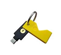 ULEIVA Case Protective Case Compatible with Yubico Yubikey 5 NFC (USB-A)/5C NFC (USB-C) Protective Case for Security Key Choice of Colours (Yellow, 5C NFC (USB C))