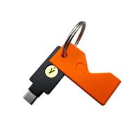 ULEIVA Case Protective Case Compatible with Yubico Yubikey 5 NFC (USB-A) / 5C NFC (USB-C) Protective Case for Security Key Choice of Colours (Orange, 5C NFC (USB C))