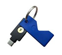 ULEIVA Case Protective Case Compatible with Yubico Yubikey 5 NFC (USB-A)/5C NFC (USB-C) Protective Case for Security Key Choice of Colours (Blue, 5C NFC (USB C))