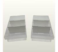 ULEIVA Divider Divider Pack of 32 White Compatible with Allit Small Parts Magazine VarioPlus Extra A3 Replacement Part Divider (White)