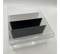 ULEIVA Divider Pack of 30 Large Black 107 x 48 mm Divider Replacement Part Compatible with Stanley Small Parts Magazine 1-93-978 1-93-981 Divider Plate to Sorting Box (Black)