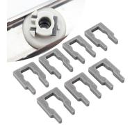 ULEIVA Pack of 7 Replacement Roller Clip Basket Guide Clamp Compatible