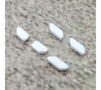 ULEIVA Replacement Buttons 5 x Buttons White Compatible with Garmin Edge 520 Button GPS Bicycle Computer Replacement Part Repair (White)