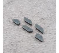 ULEIVA Replacement Buttons 5X Button Grey Compatible with Garmin Edge 520 Button GPS Bicycle Computer Replacement Part Repair (Grey)