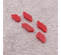 ULEIVA Replacement Buttons 5X Button Red Compatible with Garmin Edge 520 Button GPS Bicycle Computer Replacement Part Repair (Red)