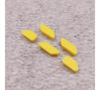 ULEIVA Replacement Buttons 5X Button Yellow Compatible with Garmin Edge 520 Button GPS Bicycle Computer Replacement Part Repair (Yellow)