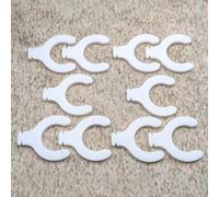 ULEIVA Replacement Clip 10 Pieces Compatible with Kermi ZK00940001 V2 Mounting Flat Radiator Replacement Part (Set of 10)