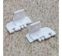 ULEIVA Replacement End Cap 2 Pieces White Compatible with Velux Rollo 948595 DKL DG DJ RFL (White)