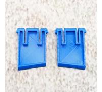 ULEIVA Replacement Keyboard Feet Blue 1 Pair (2 Pieces) Compatible with Logitech G213 Keyboard Replacement Part Keyboard Stand Keyboard Feet (Blue)