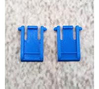 ULEIVA Replacement Keyboard Feet Blue 1 Pair (2 Pieces) Compatible with Logitech K120 Keyboard Replacement Part Keyboard Stand Keyboard Feet (Blue)