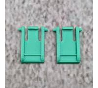 ULEIVA Replacement Keyboard Feet Green 1 Pair (2 Pieces) Compatible with Logitech K120 Keyboard Replacement Part Keyboard Stand Keyboard Feet (Green)