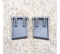 ULEIVA Replacement Keyboard Feet Grey 1 Pair (2 Pieces) Compatible with Logitech G213 Keyboard Replacement Part Keyboard Stand Keyboard Feet (Grey)