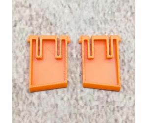 ULEIVA Replacement Keyboard Feet Orange 1 Pair (2 Pieces) Compatible with Logitech G213 Keyboard Replacement Part Keyboard Stand Keyboard Feet (Orange)