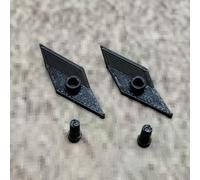 ULEIVA Replacement Power Button 2 x Black Compatible with Garmin Edge 1000 Power Button GPS Bicycle Computer Replacement Part Repair (Black)