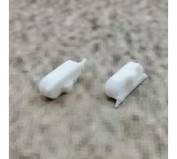 ULEIVA Replacement Power Button 2 x White Compatible with Garmin Edge 800/810 Power Button GPS Bicycle Computer Road Bike Replacement Part Repair (White)