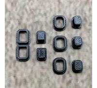 ULEIVA Replacement Power Button 5X Black Compatible with Garmin Etrex Power Button GPS Bicycle Computer Replacement Part Repair (Black)