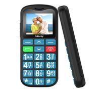 uleway Big Button Mobile Phone for Elderly, Easy to Use Basic Mobile Phone, SIM Free Unlocked Senior Mobile Phone With SOS Emergency Button, Large Vo