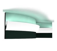 Ulf Moritz LUXXUS flexible cornice moulding Indirect lighting system Orac Decor C373F ANTONIO S ceiling 2 m