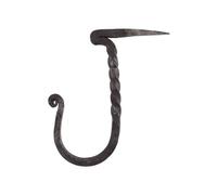 Ulfberth Heavy Duty Wall Hook with Nail End Made of Steel, Hand Forged
