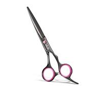 ULG Hair Cutting Scissors, Professional Hair Scissors 16.5 cm Right-Hand Razor Edge Barber Shears Salon Hair Cutting Shears Made of Japanese Stainless Steel, japanischem Hand Sharpened Black