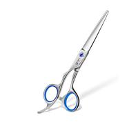 ULG Hair Cutting Scissors, Professional Hair Scissors 6.5 inch Left-Hand Razor Edge Barber Shears Salon Hair Cutting Shears Made of Japanese Stainless Steel, Hand Sharpened Blue