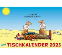 Uli Stein Tischkalender 2025: Monatskalender zum Aufstellen: Ideal für den Schreibtisch