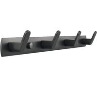 ULIBERMAGNET 4 Hook Heavy Duty Coat Magnetic Rack, Strong Rubber Magnetic Hanger for Fridge, Metal Cabinet, Hanging Coat, Towel, Bag, Backpack