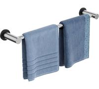 ULIBERMAGNET Magnetic Fox Holder, Magnetic Fox Rail Silver with Adjustable Length, Brushed Nickel Non-Slip Stainless Steel Towel Holder for Fridge, Oven, Dishwasher, Washing Machine (1 Piece)