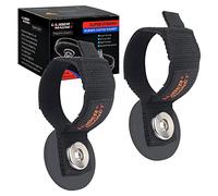 ULIBERMAGNET Strong Magnetic Storage Velcro Strap,Heavy Duty Magnetic Garage Storage Tool Organizer,Extension Cord,Hose, Cable, Rope,Tools for Garage,Pick-up,RV and Workshop(2 Pack)