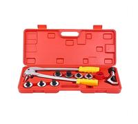 Ulic Manual Tube Expander 7 Lever Expander Tools Kit HVAC for Copper Tube Flaring Tools 3/8"~1-1/8" Hydraulic Tool