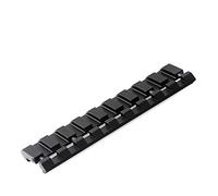Ulightfire 96mm Low Profile Rail Adapter 9 Slots 11mm Dovetail to 20mm Weaver Picatinny Snap in Converter Rail Mount
