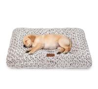 ULIGOTA Dog Bed Washable, Calming Crate Mattress with Non Skid Bottom, Fluffy Anti Anxiety Dog Beds, Pet Pillow Cushion 60x45cm