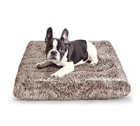 ULIGOTA Small Dog Bed Plush Crate Mattress Anti-Anxiety Kennel Crate Mats for Sleeping 60x45cm